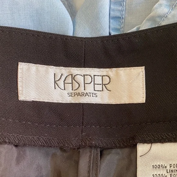 Kasper Classic Black Women's Trousers - Picture 2 of 6